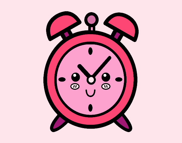 Desenho Relógio despertador pintado por TikkiGamer