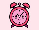 Desenho Relógio despertador pintado por TikkiGamer
