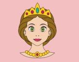 Desenho Rosto de princesa pintado por TikkiGamer