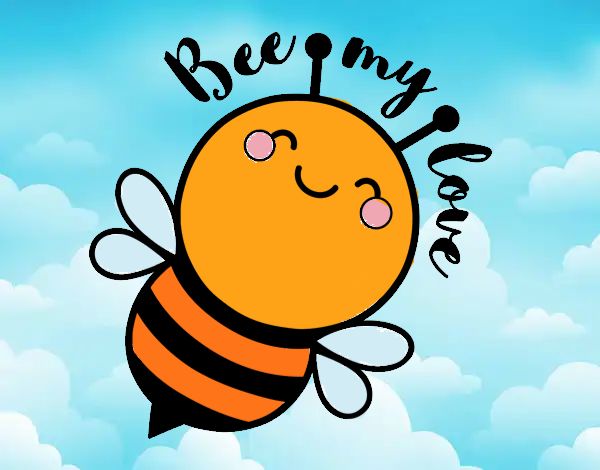 Desenho Bee my love pintado por Keithy 