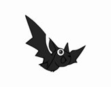 Desenho Morcego pintado por vivihsanto