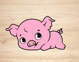 Desenho Baby piggy pintado por Keithy 