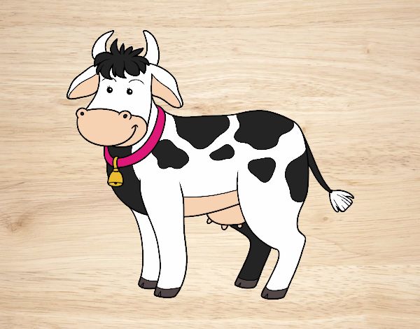 Desenho Vaca de fazenda pintado por Keithy 