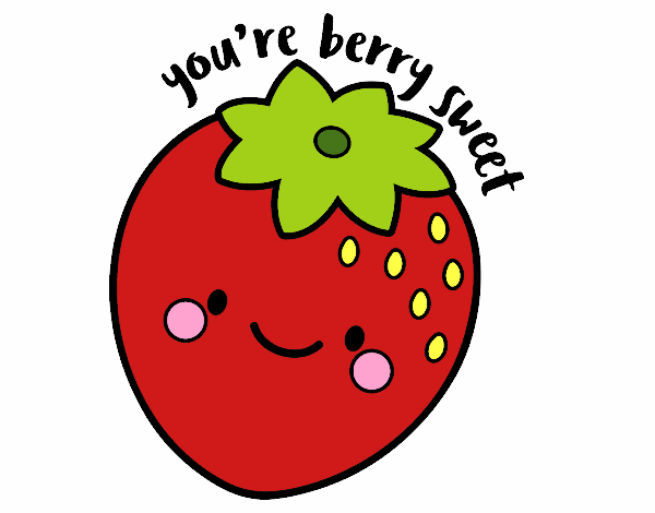 Desenho You're berry sweet pintado por ThaySilvaa