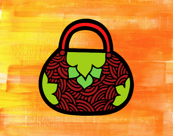 Desenho Mini sacola de inspiração japonesa pintado por FidgetyAxe