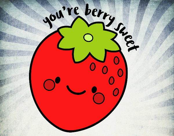 Desenho You're berry sweet pintado por FidgetyAxe