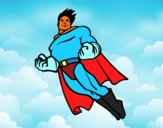 Superman a voar