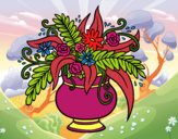 Desenho Um vaso com flores pintado por davidlessi