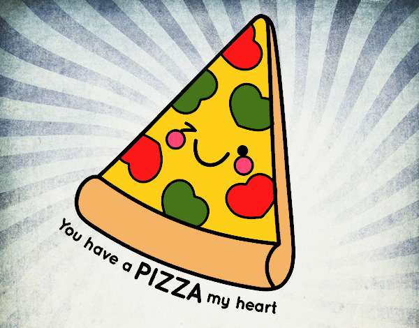 Desenho You have a pizza my heart pintado por ImShampoo