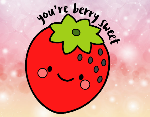 Desenho You're berry sweet pintado por ImShampoo
