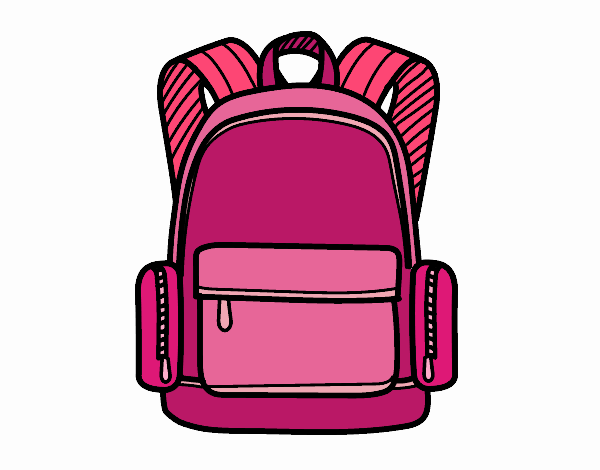 Mochila escola *Pink* 