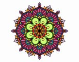 Desenho Mandala flash floral pintado por pedroaoa
