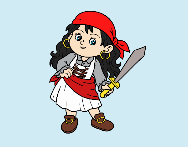 O menina pirata