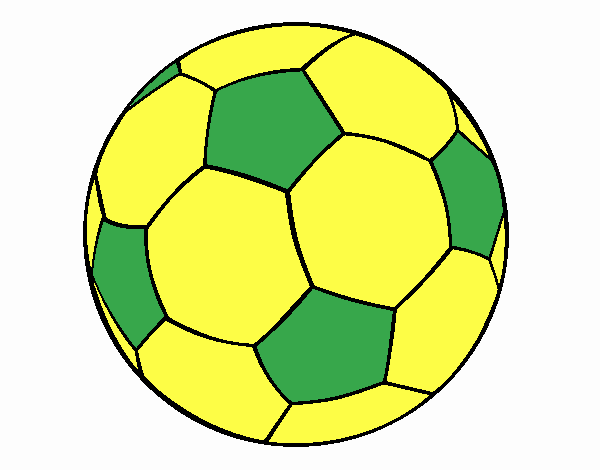 Desenho de Bola de futebol II pintado e colorido por Usuário não registrado  o dia 13 de Março do 2018