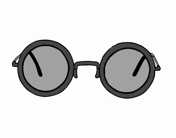 Óculos redondos modernos