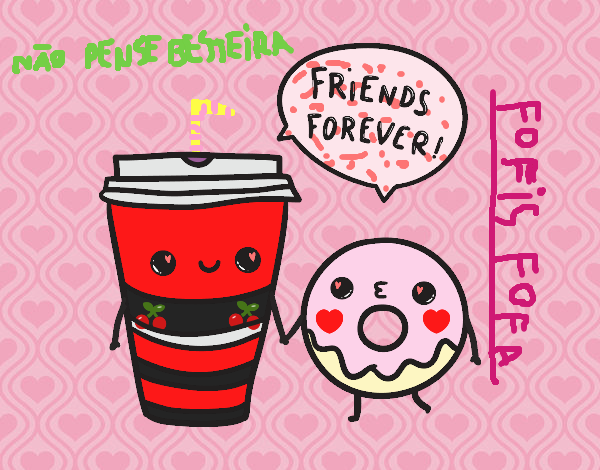 Desenho 06 de BFF (Best Friends Forever) para colorir