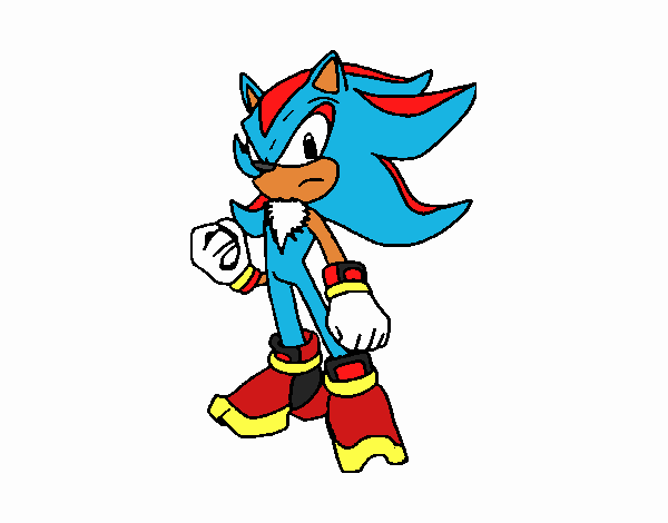 Desenho de Sonic pintado e colorido por Usuário não registrado o dia 21 de  Março do 2020