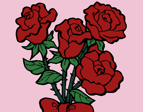 Ramo de rosas