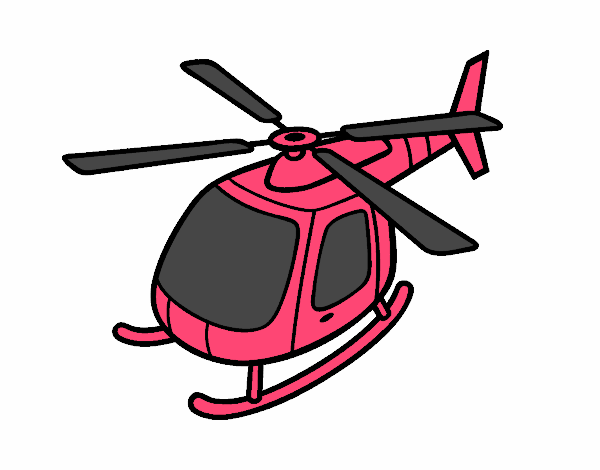 Helicóptero voando
