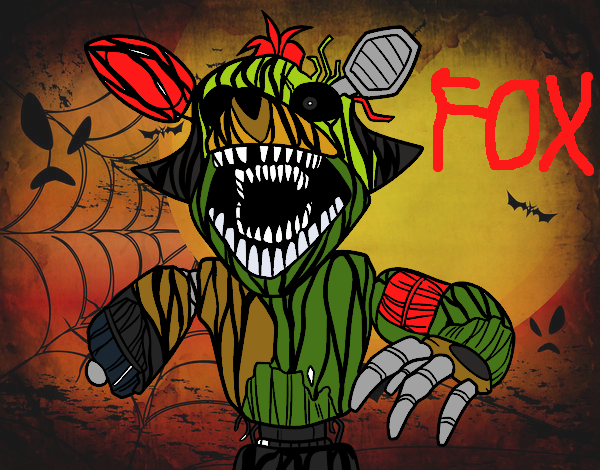 Foxy aterrorizante de Five Nights at Freddy's
