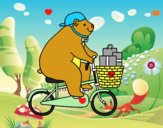 Urso ciclista