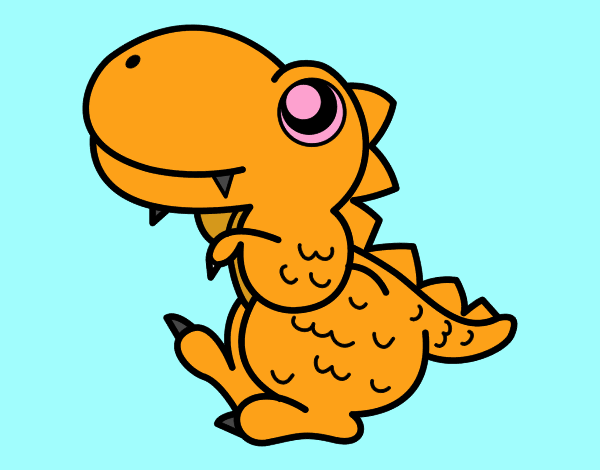 Estegossauro de perfil