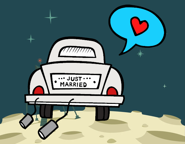 Carro do casamento