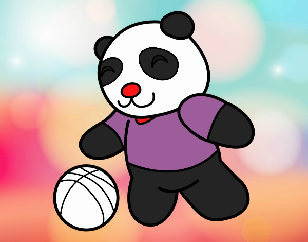 Panda com bola