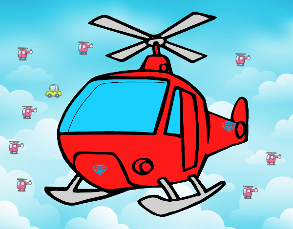 Um Helicoptero
