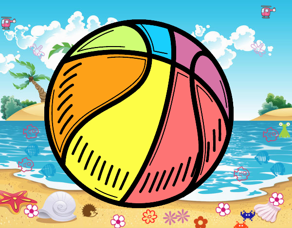 Desenho de A bola de basquete pintado e colorido por Usuário não registrado  o dia 13 de Abril do 2019