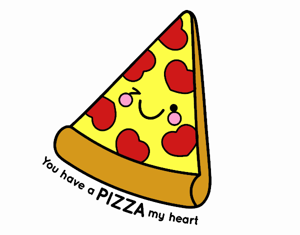 pizza sabor coração