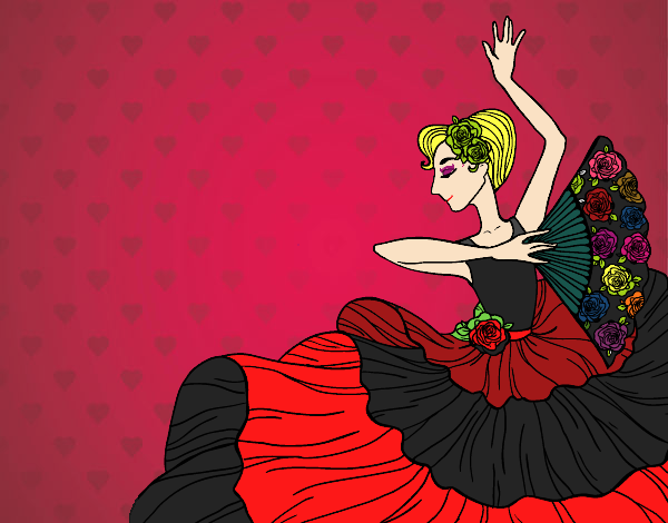 mulher flamenco