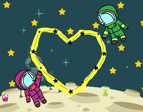 astronautas amor estelar