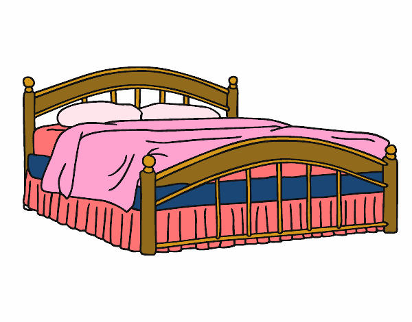 Desenho de Uma cama pintado e colorido por Usuário não registrado o dia 04  de Julho do 2020