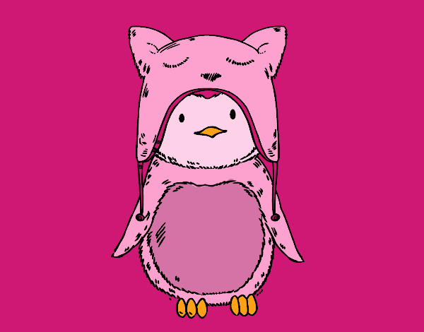 my cute pink pinguim