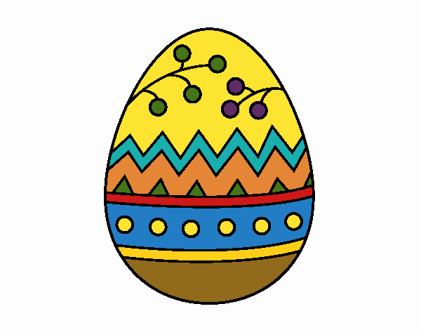 Um ovo de páscoa