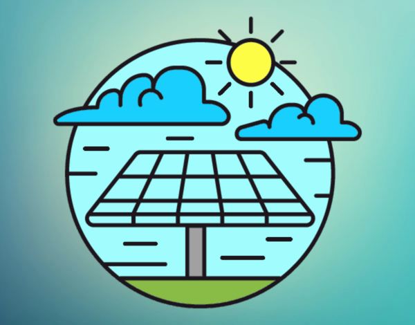 Desenho de Energia solar pintado e colorido por Usuário não registrado o  dia 03 de Março do 2021