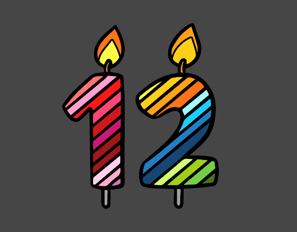 12 Desenhos de Bolo de Aniversário para Colorir e Imprimir
