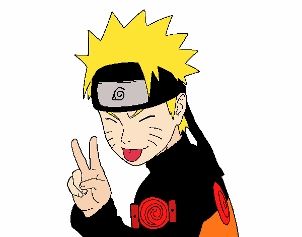Naruto hokage para colorir - Imprimir Desenhos