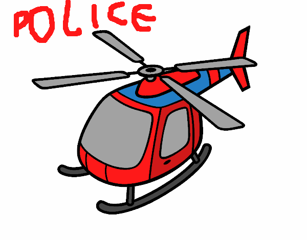 Helicóptero voando