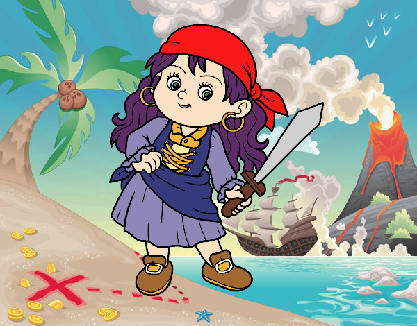 O menina pirata