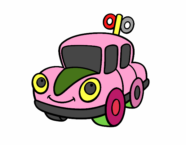 Um carro de brinquedo