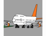 Avião em pista