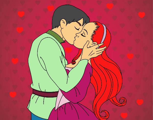 Desenho de Beijo III pintado e colorido por Usuário não registrado o dia 26  de Dezembro do 2010