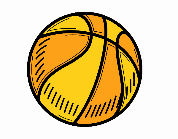 A bola de basquete