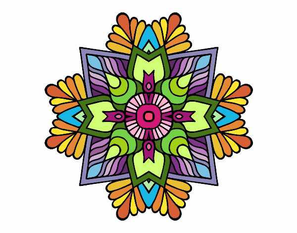 Desenho de Mandala 42 para colorir , imprimir o baixar. Pinta on