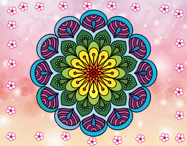 Desenho de Mandala 24 para Colorir - Colorir.com