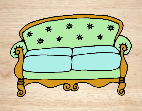 Um sofá Bonito