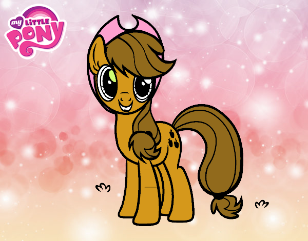 Desenho de Applejack My Little Pony para Colorir - Colorir.com