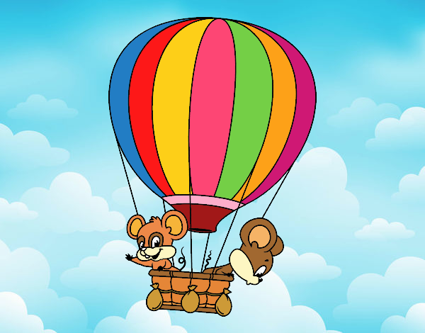 Ratos em um balão